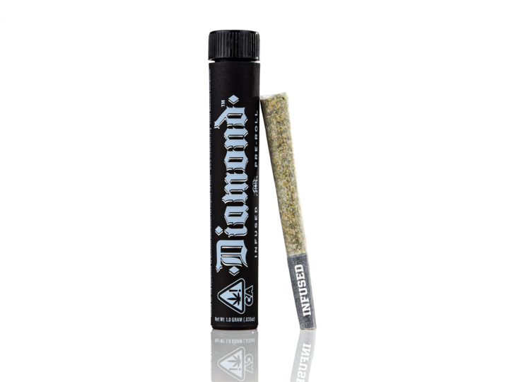 BLACKBERRY KUSH DIAMOND INFUSED PRE-ROL | 1G