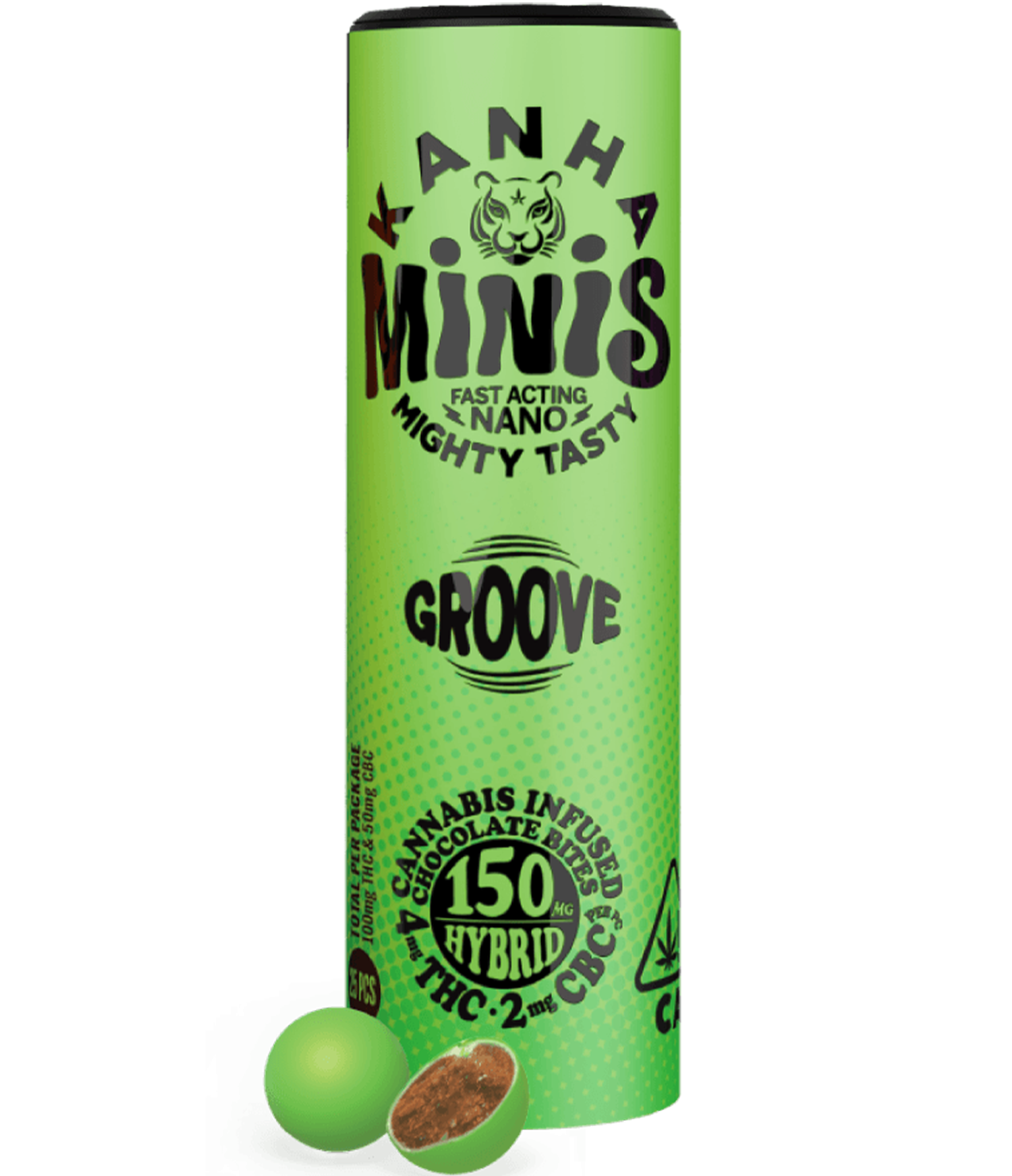 KANHA — GROOVE MINIS 2:1 100THC:50CBC (25-PACK)