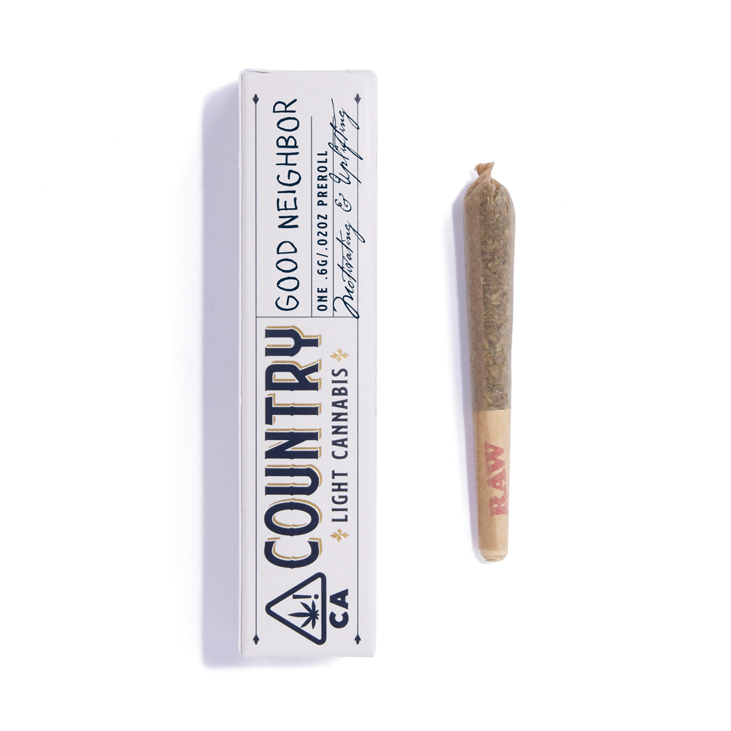 GOOD NEIGHBOR 1:1 (THC:CBD) PRE-ROLL | 0.6G