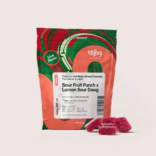 Sour Fruit Punch x Lemon Sour Dawg Live Resin - 100 mg - 10 Pack