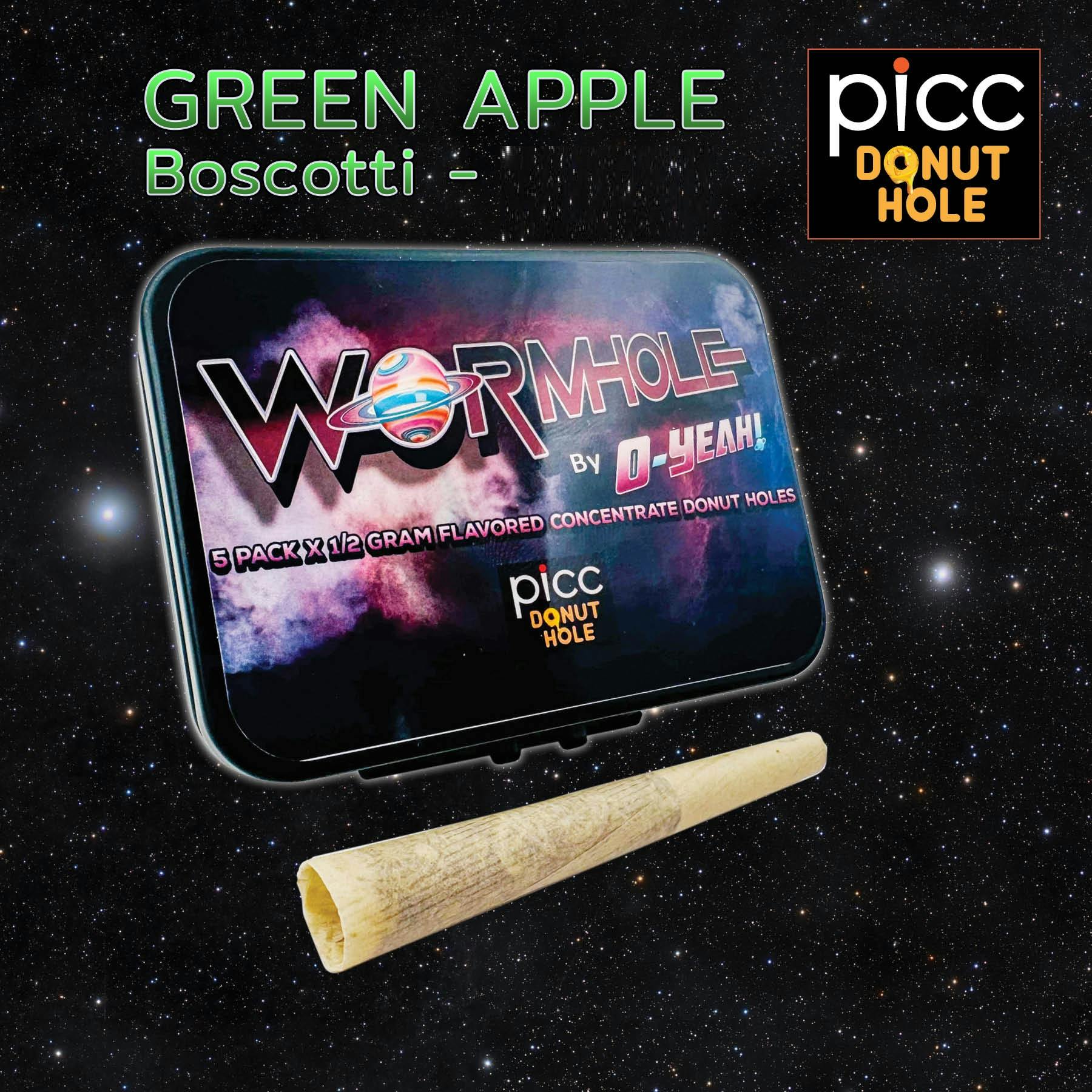 O-YEAH! - Infused Green Apple Boscotti .5g - 5pk - 2.5 g