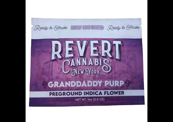 Granddaddy Purp - Kief Infused - Ground Flower - 14 g