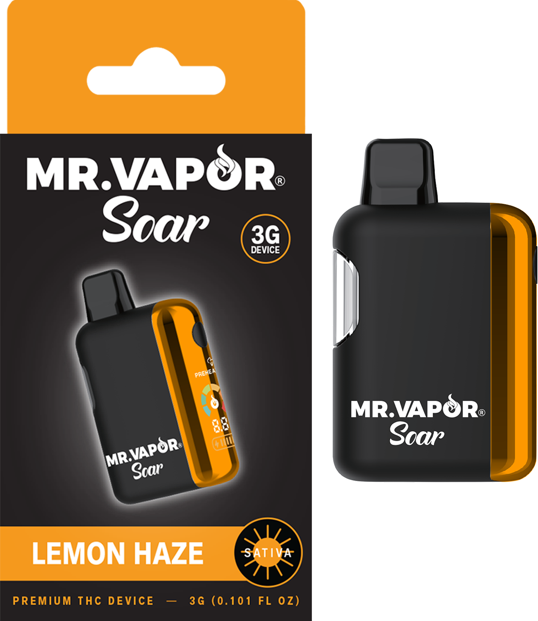 Buy Mr. Vapor | Lemon Haze | Distillate | AIO | [3g] | Lake Life