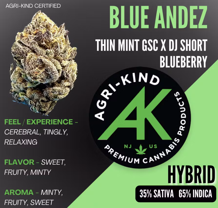 BLUE ANDEZ | 28G FLOWER - 28g in Vernon Township