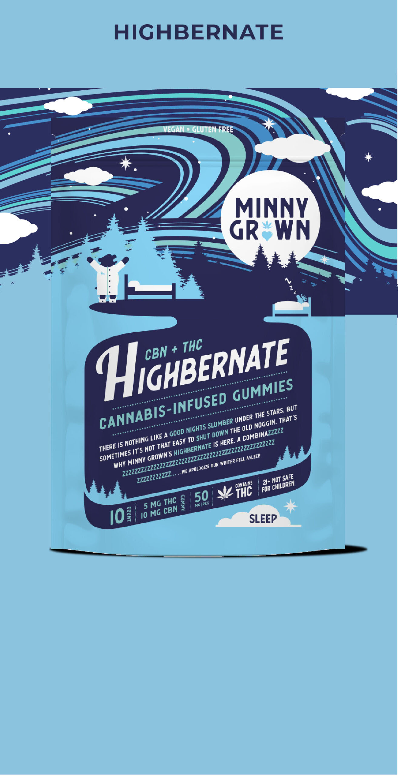 Highbernate - Sleep - 100 mg - 10 Pack