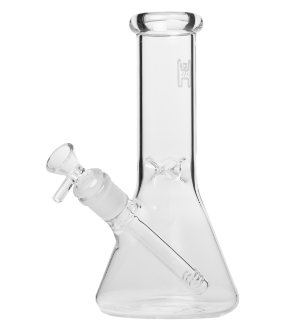 Clear 9'' Beaker Water Pipe - One Size