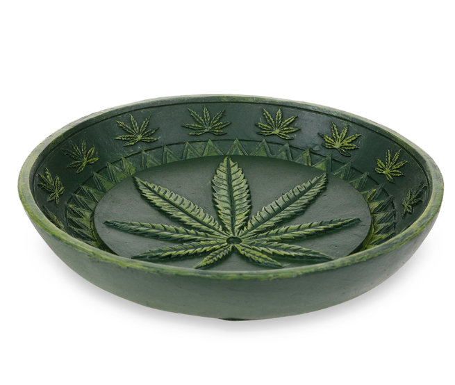 Marijuana Leaf - Incense holder - One Size