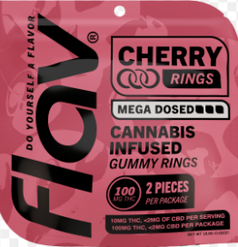 Watermelon - Mega Ring - 100 mg - 2 Pack