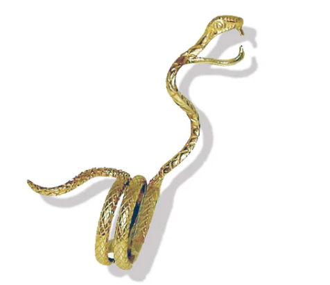 Snake In The Grass - Brass Joint Ring Holder