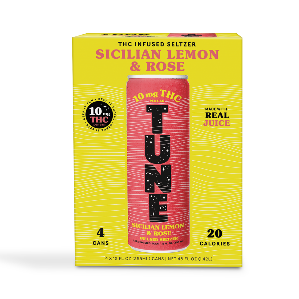 Sicilian Lemon & Rose - 40 mg - 4 Pack