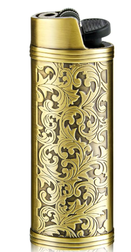 Gold Lighter Holder - One Size