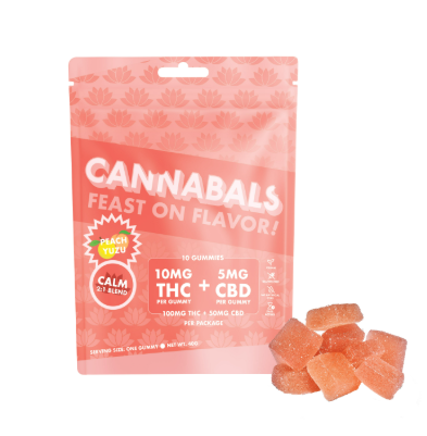 Peach Yuzu - Calm 2:1 - 100 mg - 10 Pack