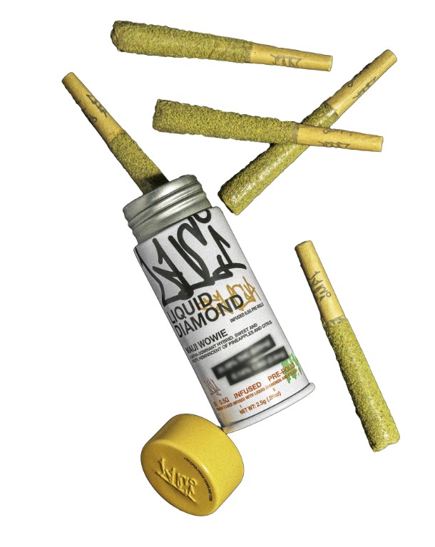 Maui Wowie - Liquid Diamond Infused - 2.5 g - 5 Pack