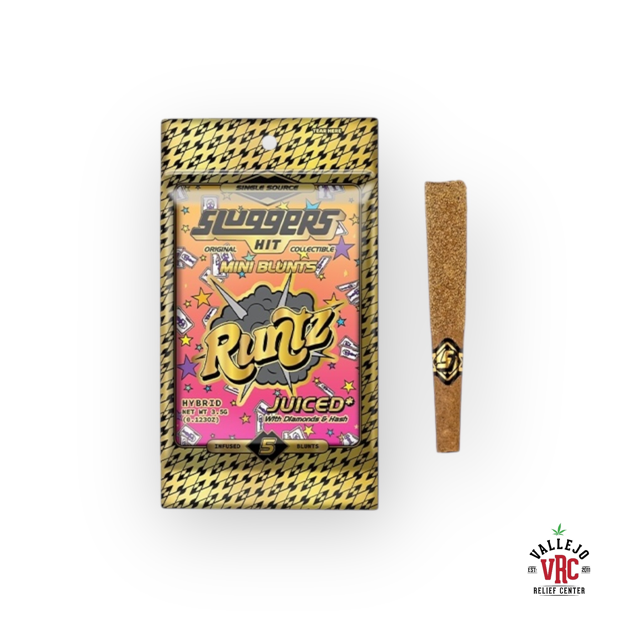 SLUGGERS - RUNTZ 0.7G 5PK BLUNTS INFUSED