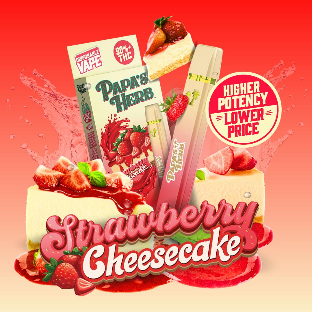 Papa's Herb: Strawberry Cheesecake