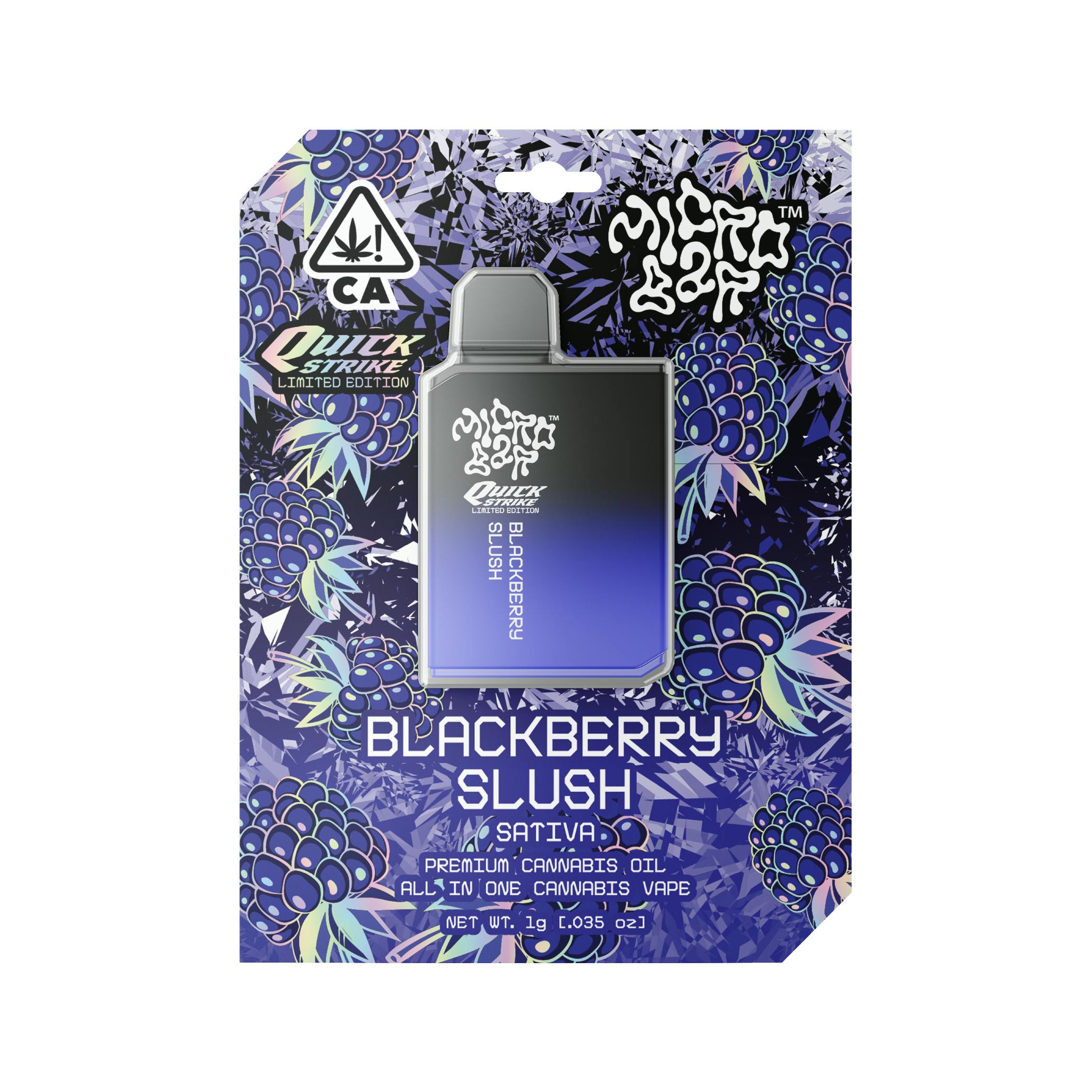 Micro Bar: Blackberry Slush