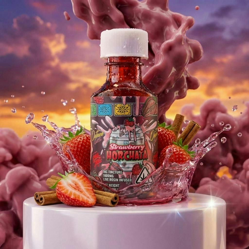 Casa Flor: Strawberry Horchata Syrup