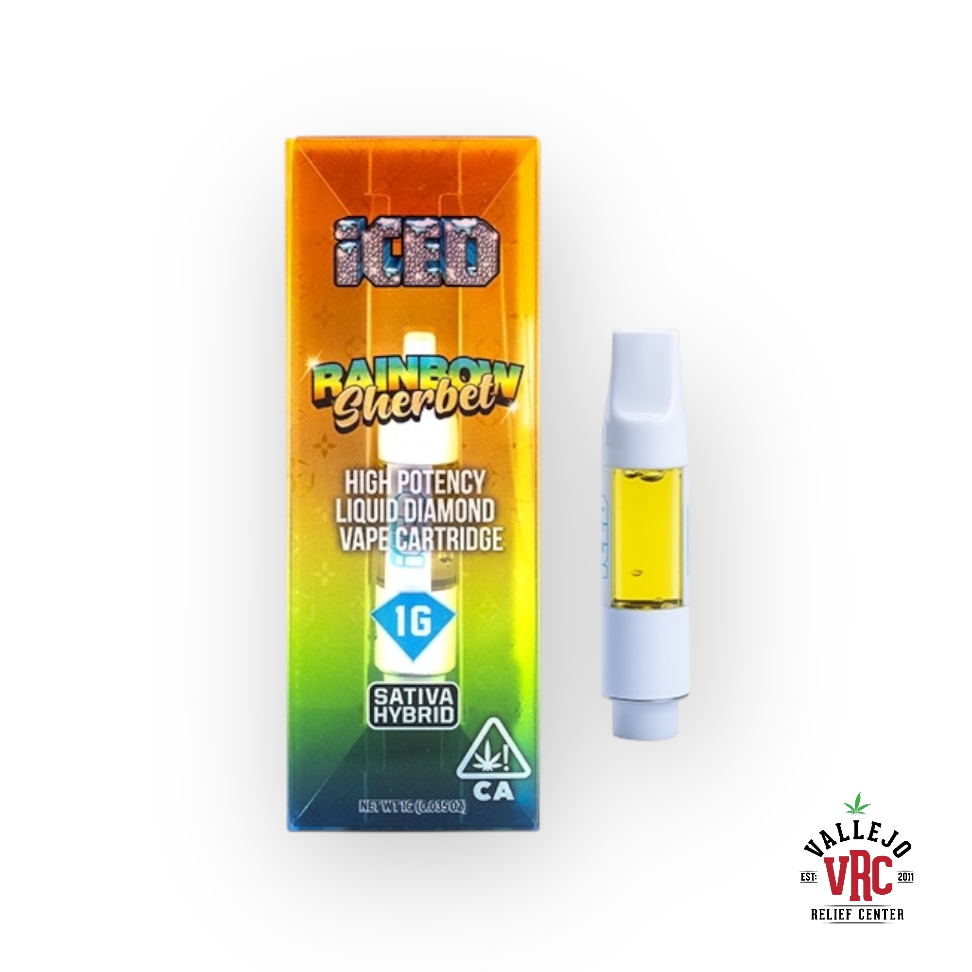 ICED: Rainbow Sherbet