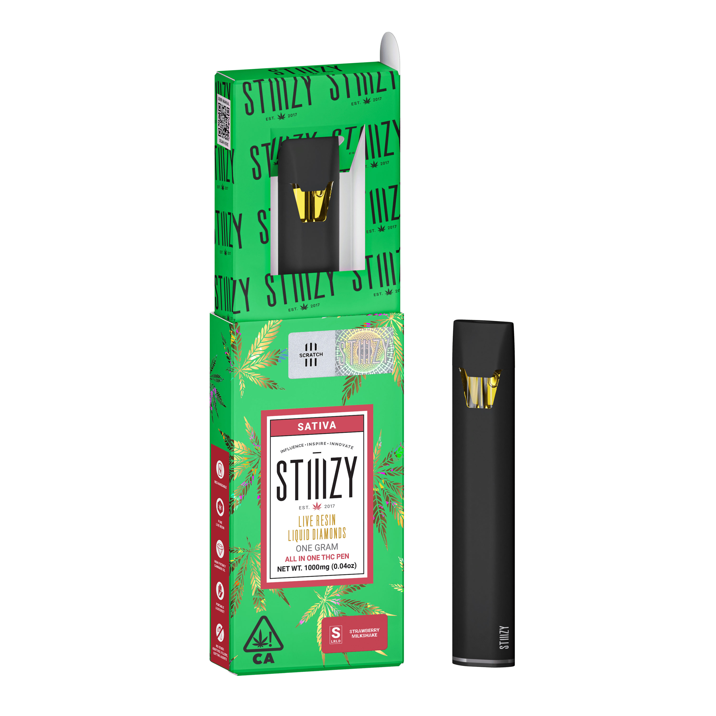 Stiiizy: Lqd-strawberry Milkshake