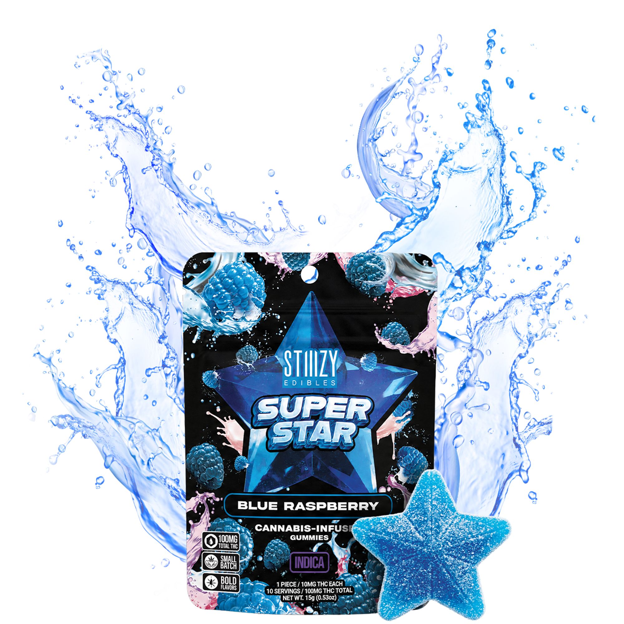 Stiiizy: Star - Blue Raspberry