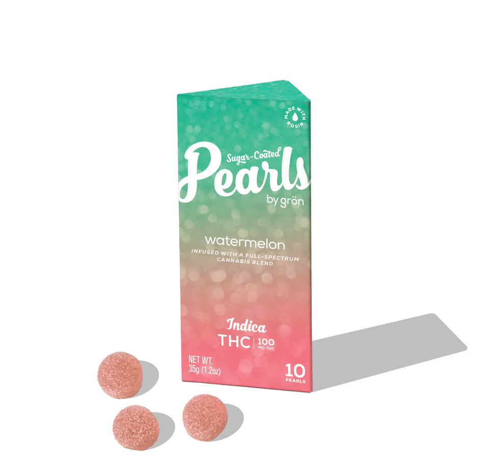 Grön: Watermelon Pearls