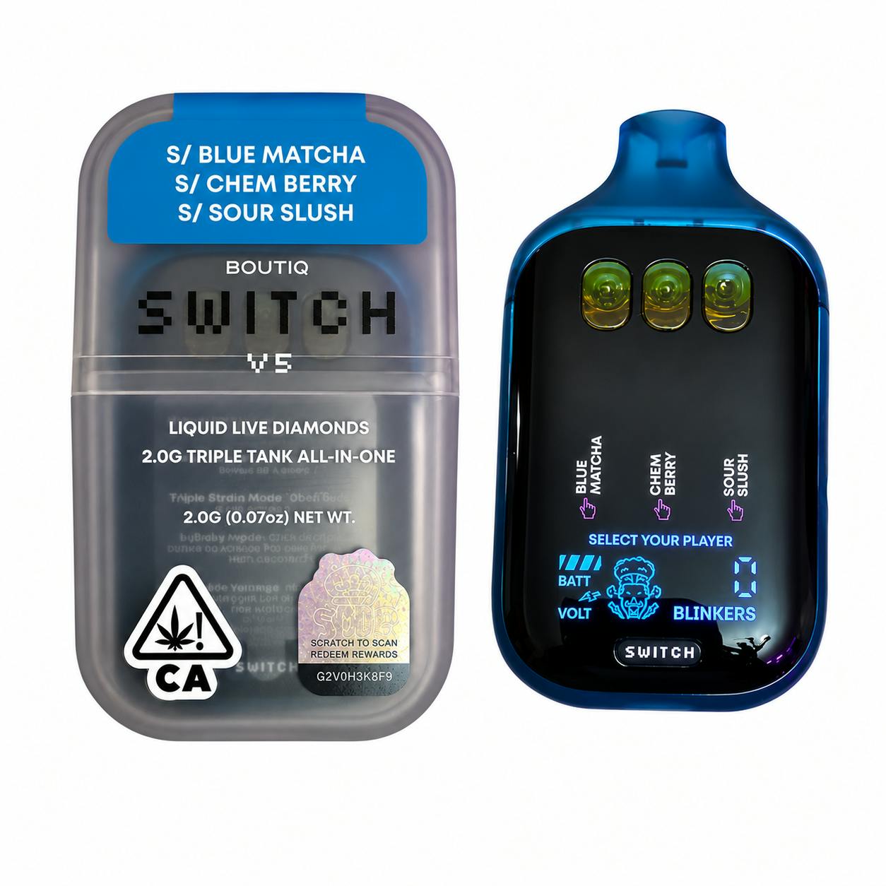 BOUTIQ: Orange Matcha X Chem Berry X Sour Slush