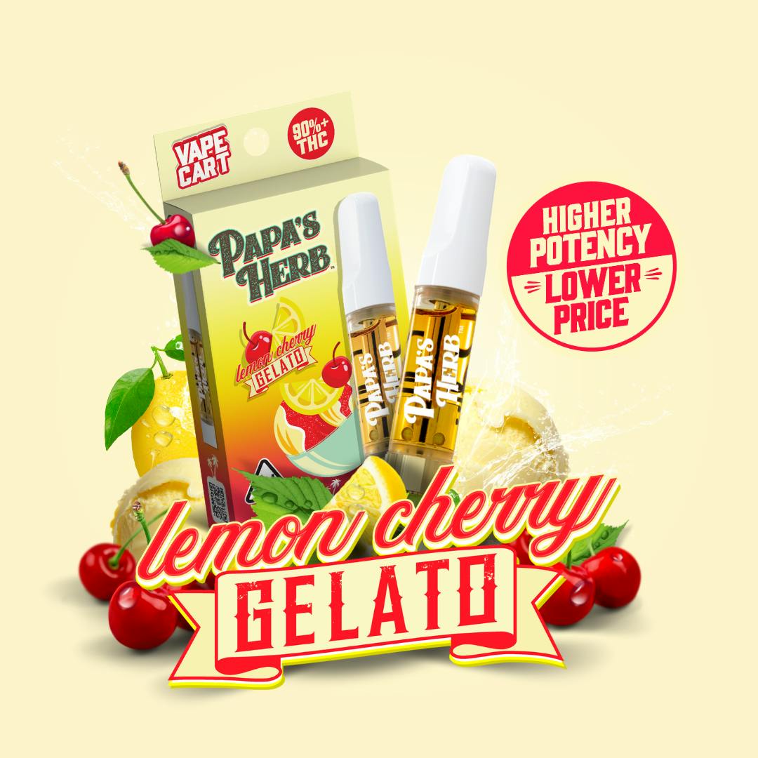 Papa's Herb: Lemon Cherry Gelato
