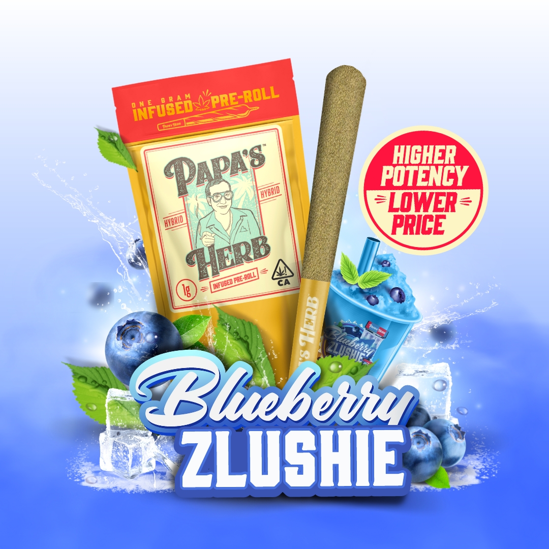 Papa's Herb: Blueberry Zlushie