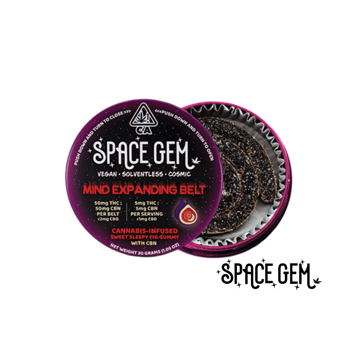 Space Gem: Sleepy Fig Belt