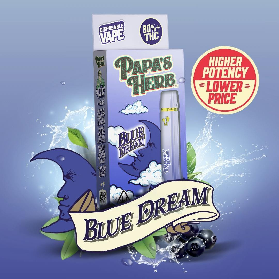 elf bar vape uk Papa's Herb - Hybrid Bubba Gmm Liquid Diamond Disposable main image 0