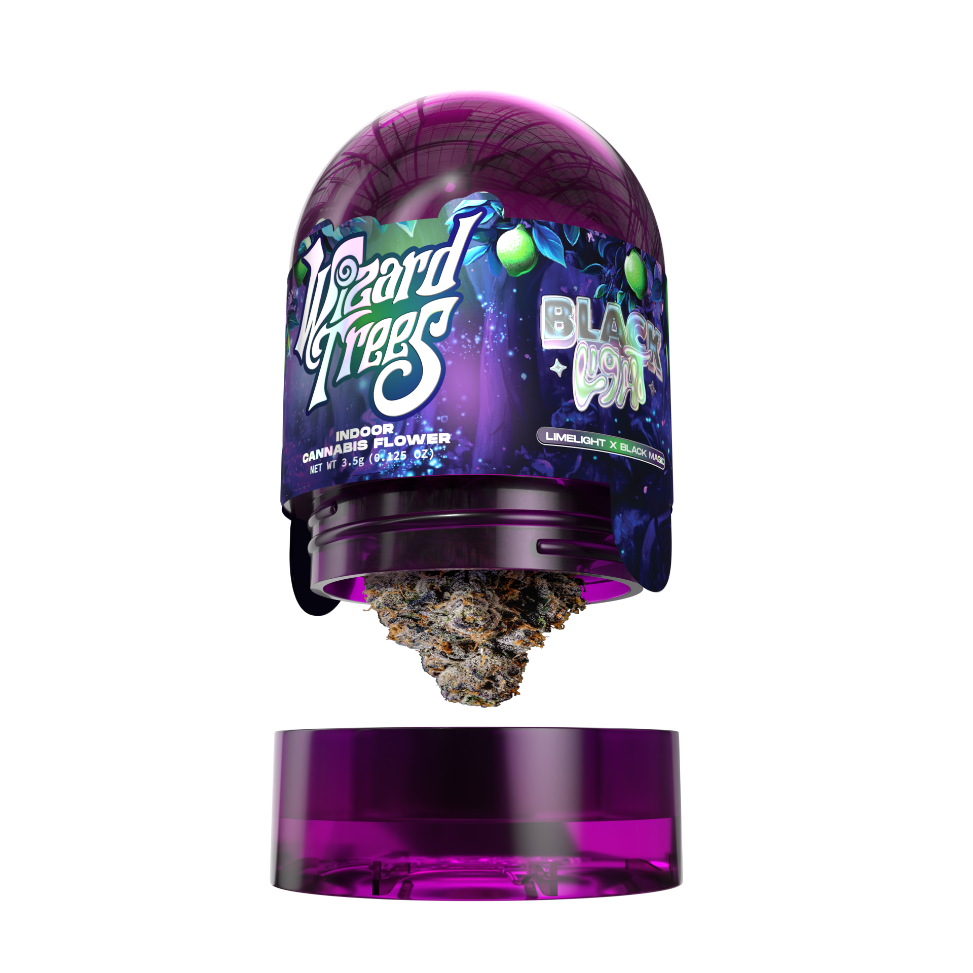 WIZARD TREES: Black Light Jar