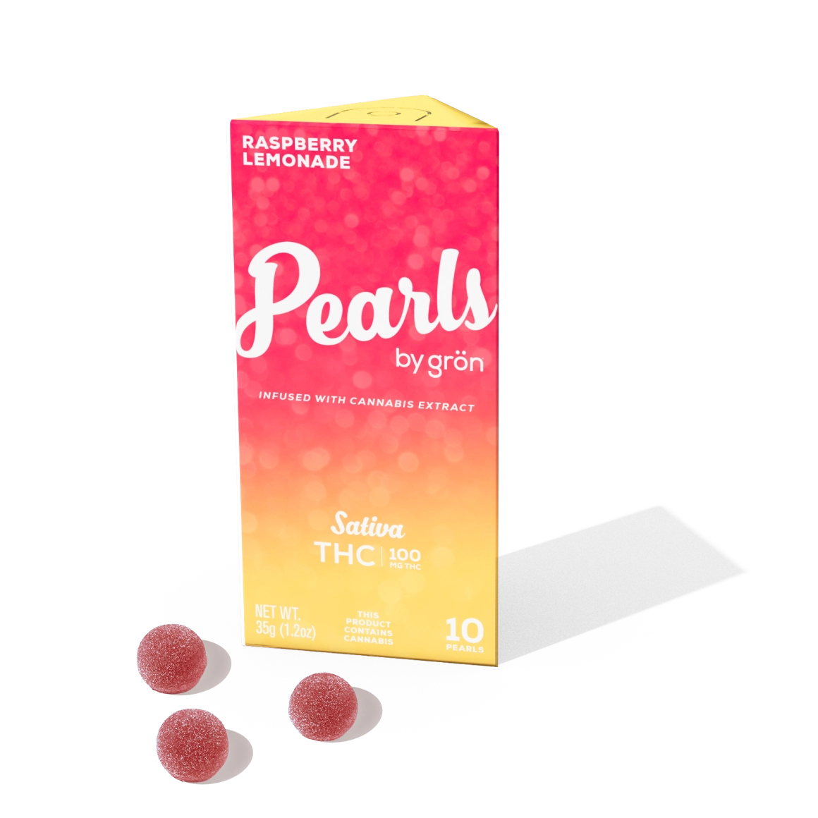Grön: Raspberry Lemonade Pearls
