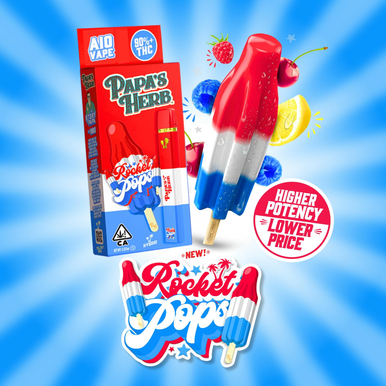Papa's Herb: Rocket Pops
