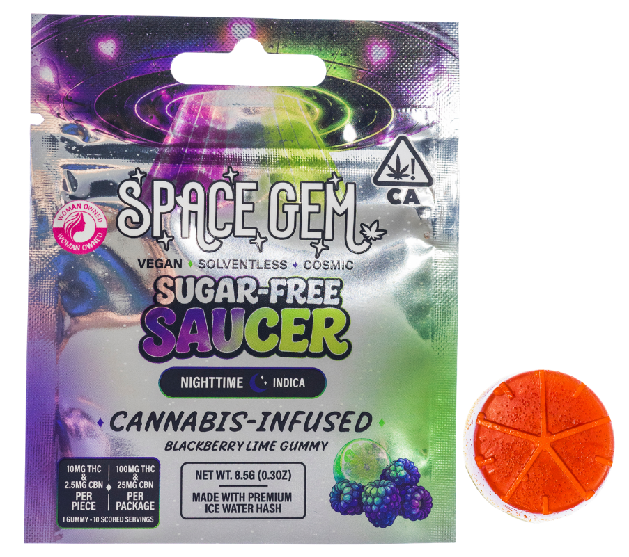 Space Gem: Blackberry Lime - Free Saucer