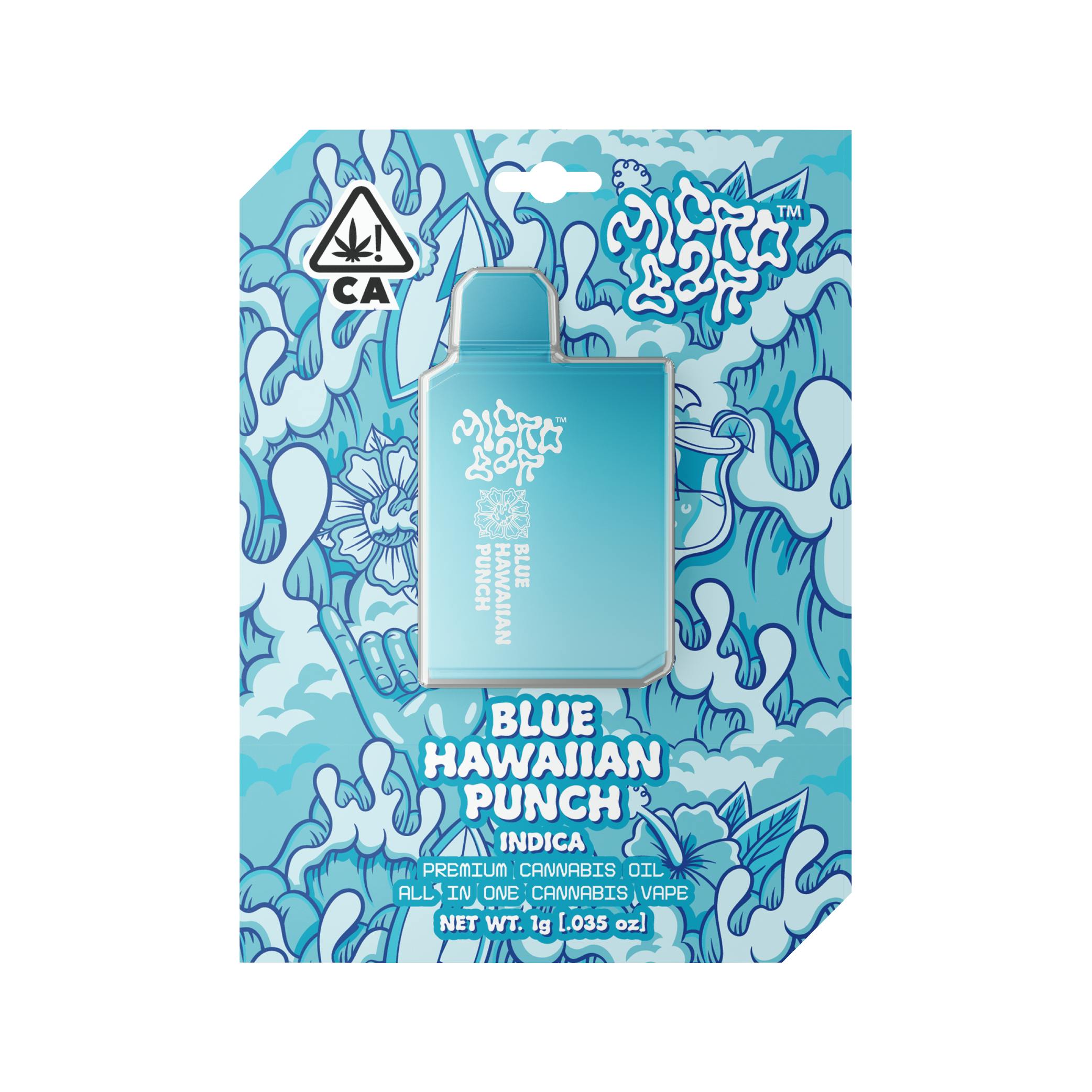 Micro Bar: Blue Hawaiian