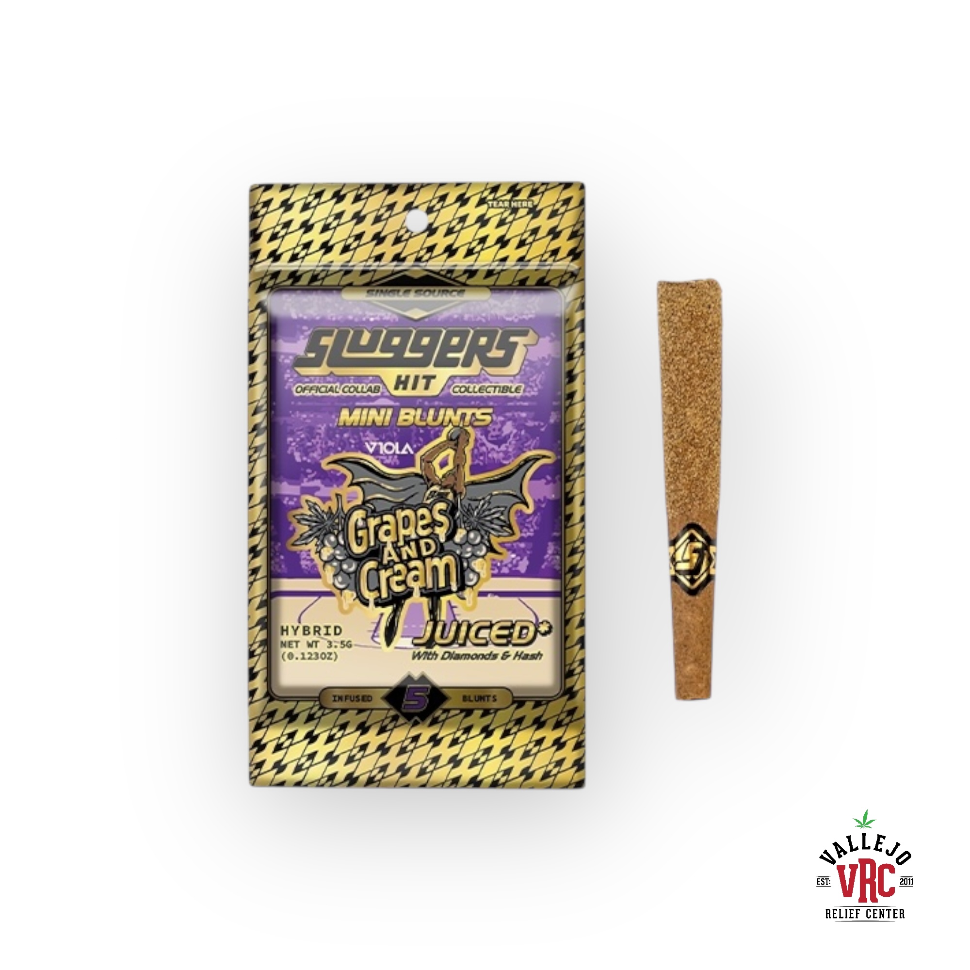 Sluggers Official Retail: Grapes & Cream Blunts