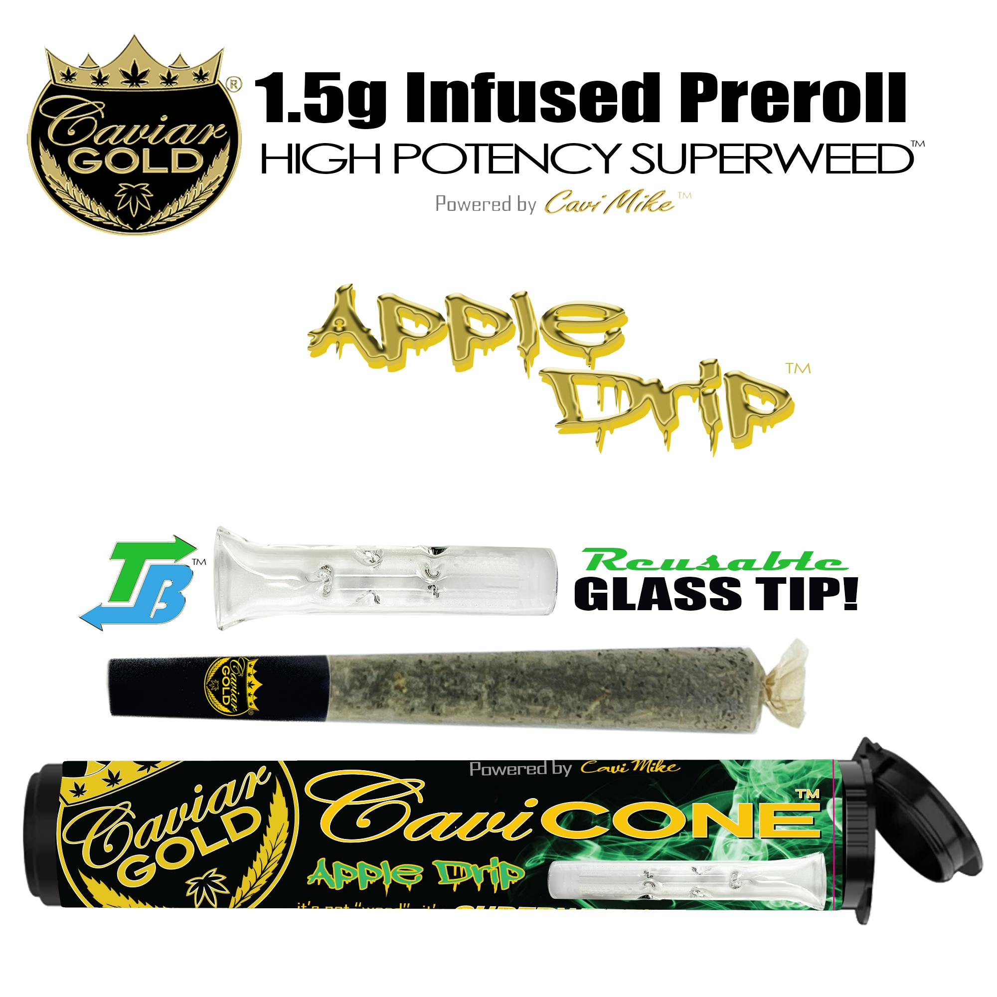 Caviar Gold: Cavi Cone - Apple Drip