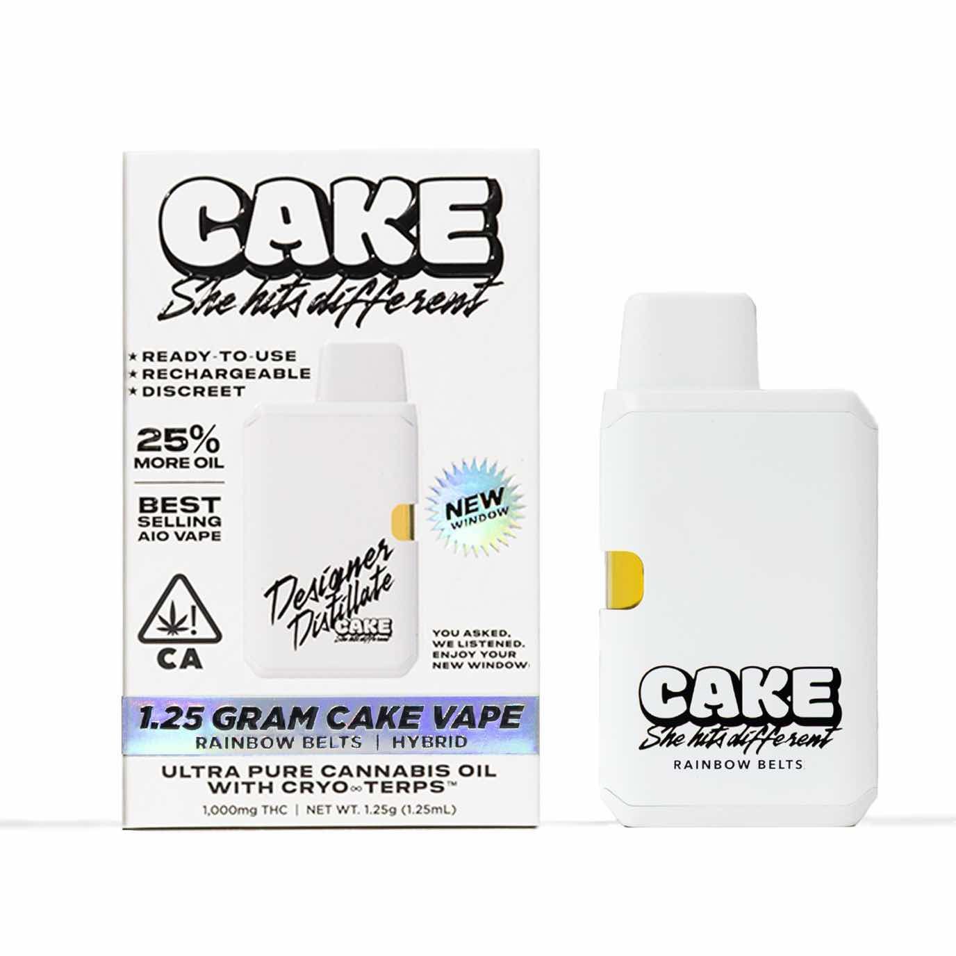 Cake CBD: Rainbow Belts