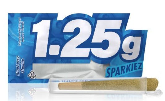 Sparkiez: Blueberry Slushie