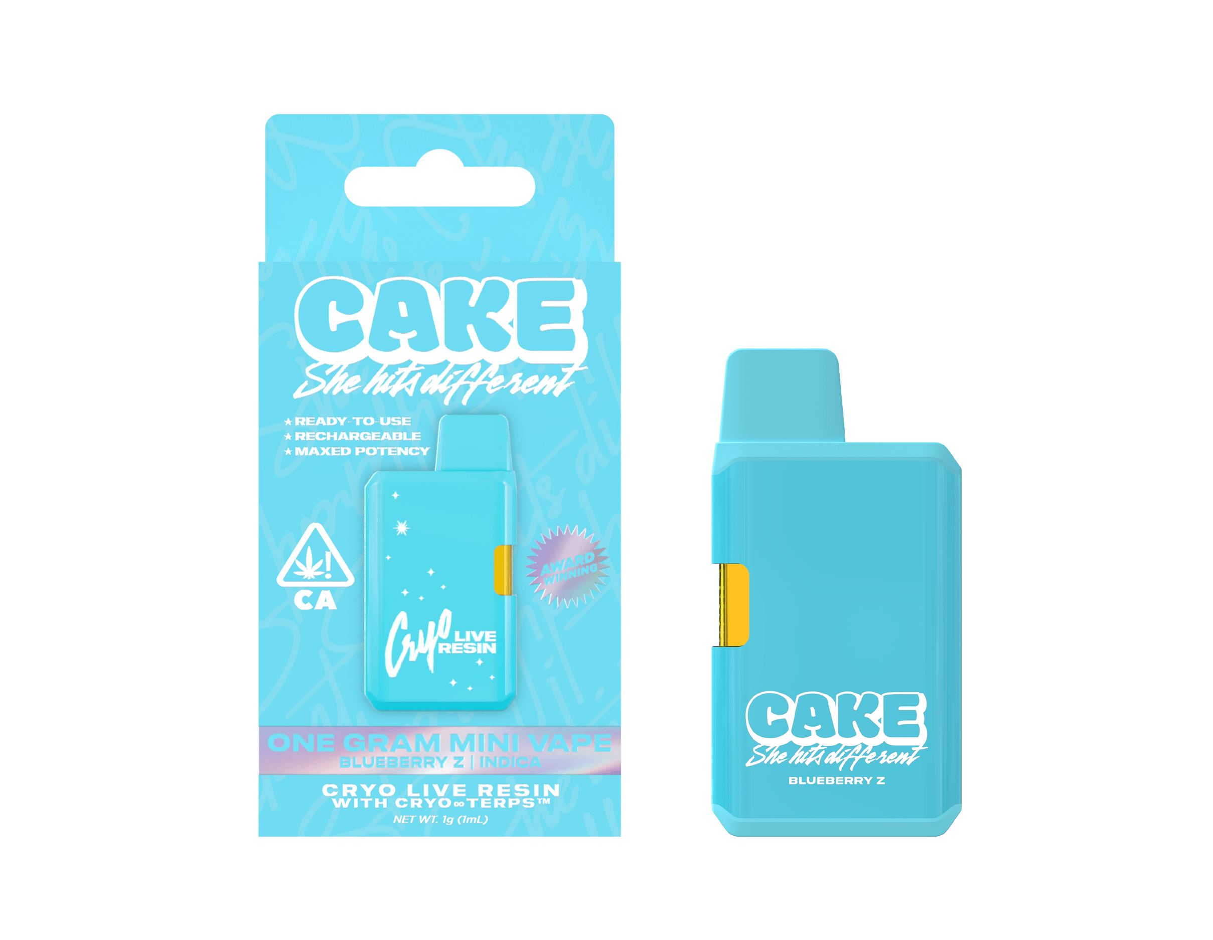 Cake Cannabis: Blueberry Z Lr