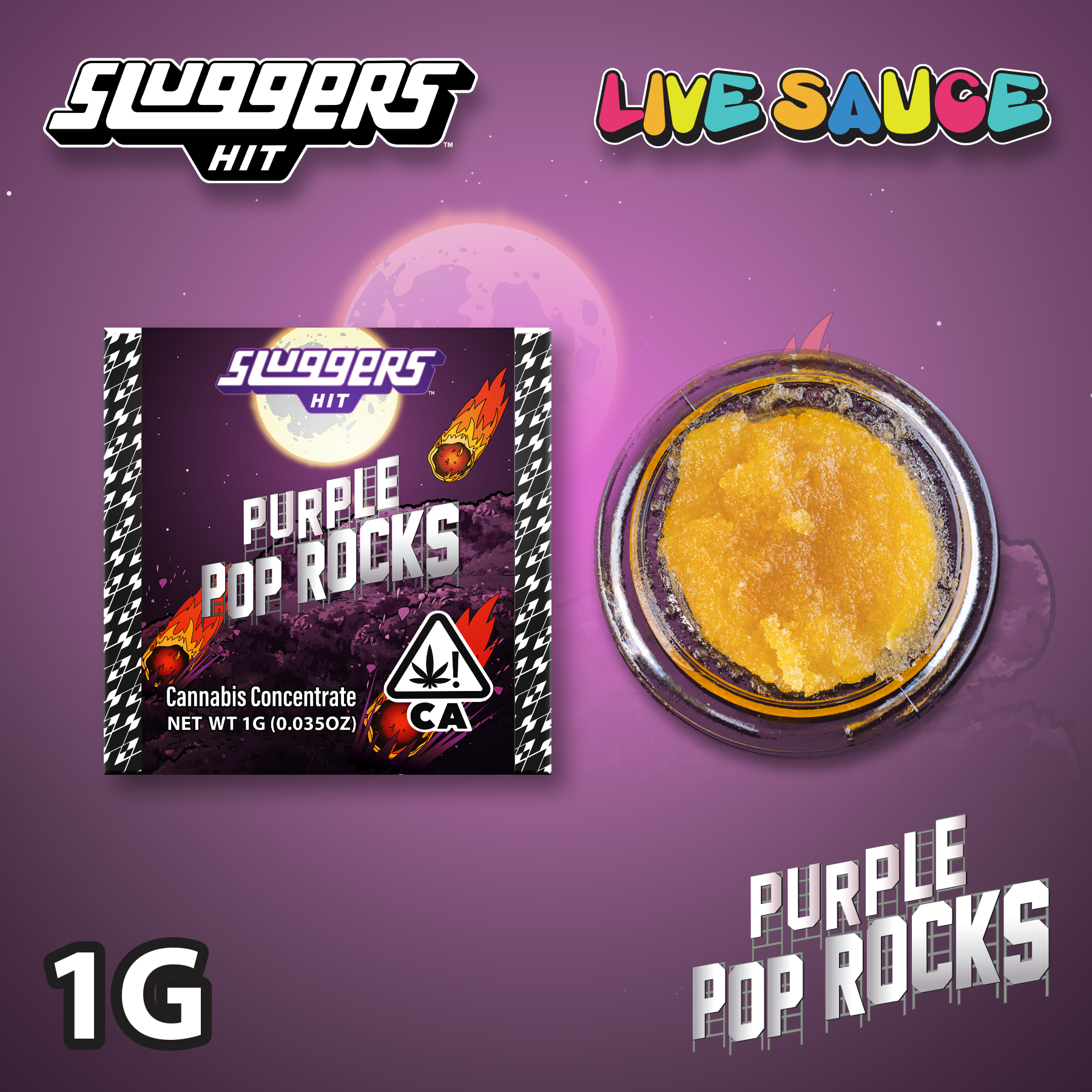 Sluggers Official Retail: Pop Rocks