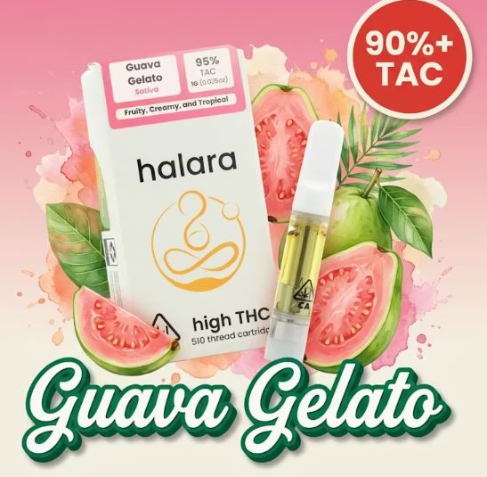 Guava Gelato High Thc Cartridge