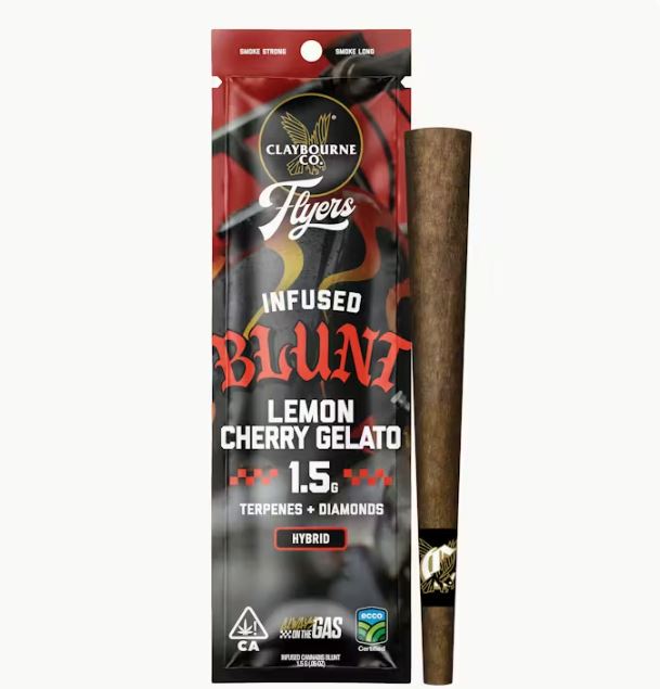 Lemon Cherry Gelato Flyers Infused Blunt