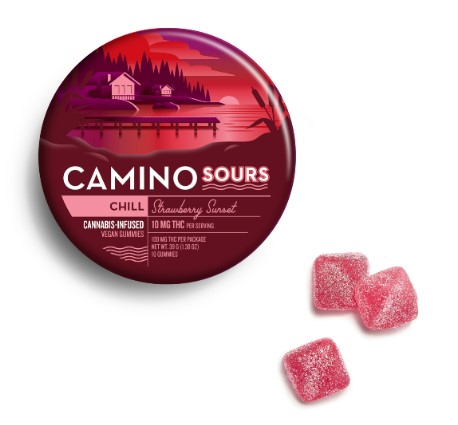 Strawberry Sunset Camino Sours 100mg
