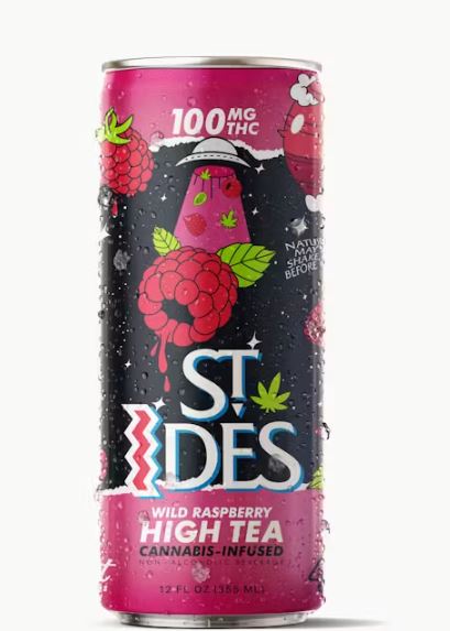 Wild Raspberry Tea 100mg