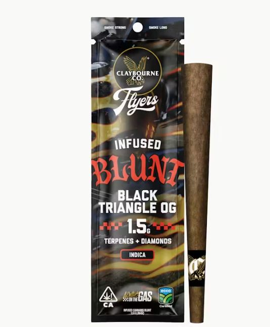 Black Triangle Og Flyers Infused Blunt