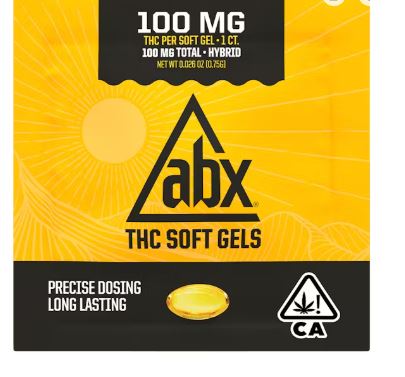 Single Soft Gels 100mg Thc