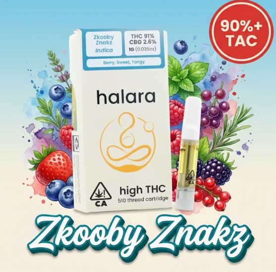 Zkooby Znakz High Thc Cartridge