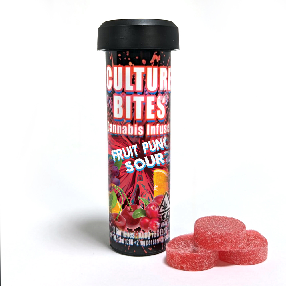 Fruit Punch Gummies   100 Mg   10 Pack