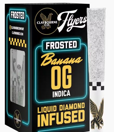 Banana Og Frosted Infused Prerolls 5pk